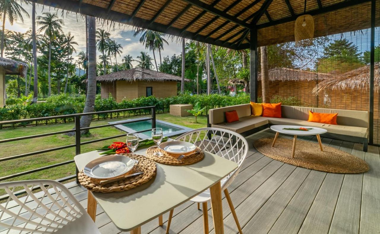 Suan Residence - Exotic And Contemporary Bungalows With Private Pool Chaloklum Exteriör bild